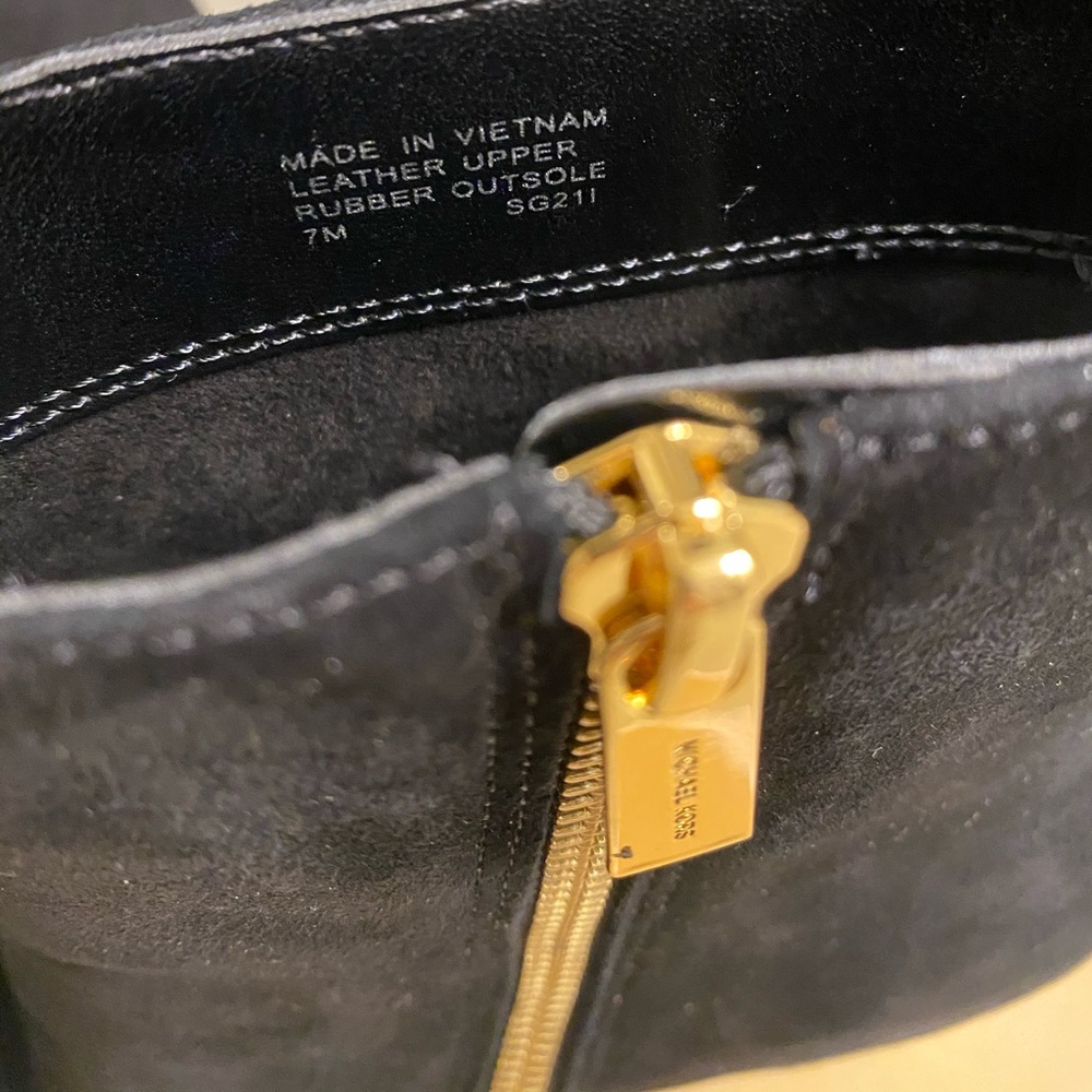 Michael Kors Porter Suede Ankle Boot - Picture 10 of 12